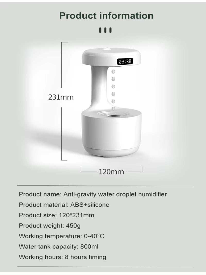 PURE DROP Anti Gravity Humidifier